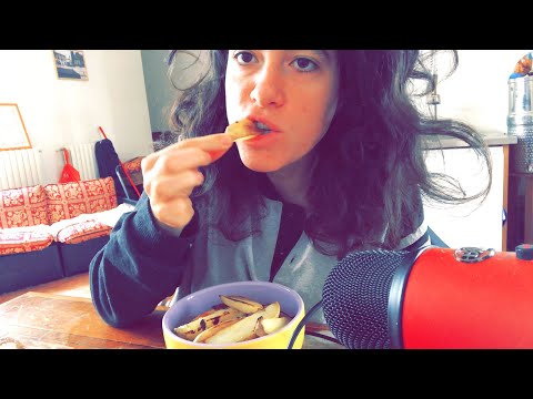 Potatoes and Tomatoes for Breakfast Asmr Mukbang//Talking about fruitarianism//