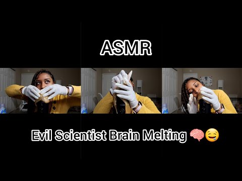[ASMR] Evil Scientist Melts Your Brain | Roleplay 🧠 🤤 With Latex Gloves & Slime