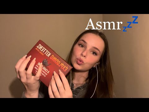Asmr😴 trigger assortment🌛, tapping, lid sounds💤, hand movements ✨🌙(NO TALKING)