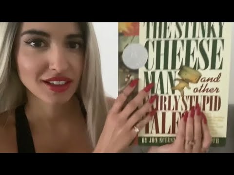 ASMR Story Time - Reading to You for Relaxation and to Help You Sleep (Binaural Book Sounds)📚