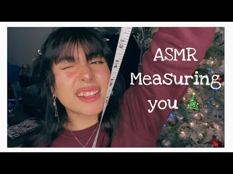 ASMR Measuring you (Christmas edition)