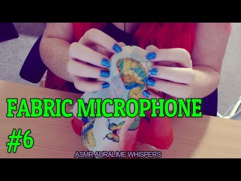 ASMR | FABRIC MICROPHONE #6 - SCRATCHY HEAD SOUNDS