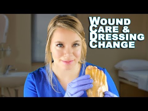 Medical ASMR - Wound Care and Dressing Change