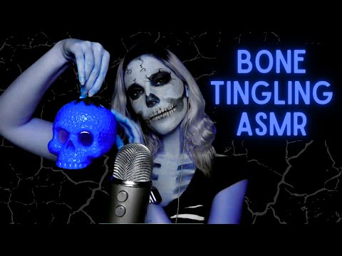 ASMR Tapping on Skulls - Bone Tingling ASMR