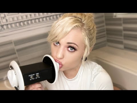 Bath ASMR Sexy Whispers While I Eat Your Ears