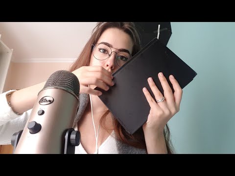 ASMR| +5 triggers with ONE BOOK