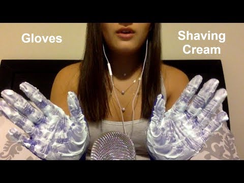 Glove/Shaving Cream Sounds ASMR