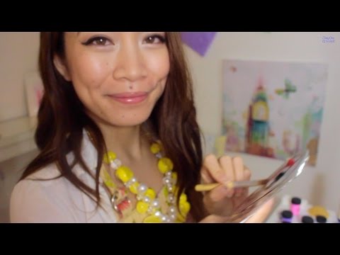 ❀✿ ASMR Spring Fling ☺ Face Painting Roleplay ✿❀
