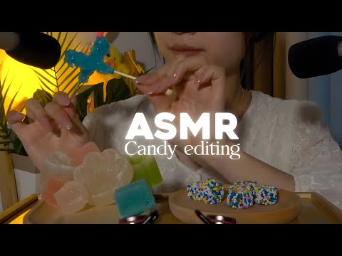 ASMR Candy | Time Eating Voice-Controlled Candies ASMR