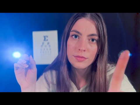 ASMR Contact Lens Consultation and Fitting (Soft-Spoken with Eye Examination)