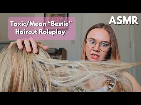 ASMR Toxic Best Friend does your hair before brunch with the girls