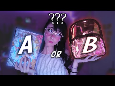 ASMR ☾ my Twitch Chat picked these Triggers...did they make the right choices? 👀 Tapping sounds💜