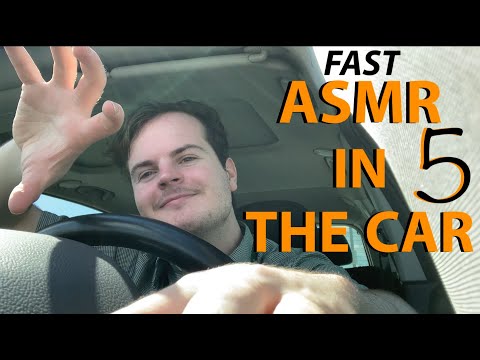 Fast & Aggressive ASMR in the Car 5 (lofi) Invisible triggers, Gripping, Scratching & Visual Trigger