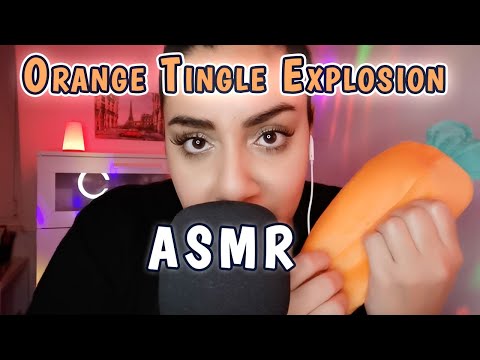 ASMR for People Who don't get Tingles | ORANGE TINGLE EXPLOSION