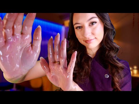 ASMR Relaxing Spa Roleplay for Anxiety & Stress Relief 🌱 Facial, Scalp Massage & Layered Sounds