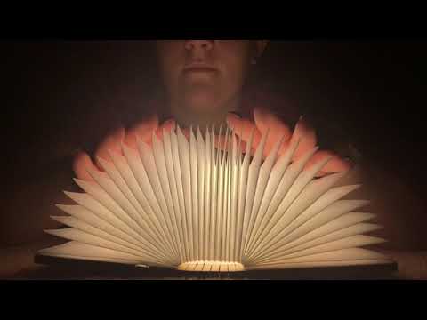 [ASMR] Scratching a book shaped light (No whispering)