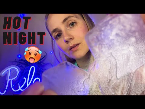 ASMR Cooling You Down on A Hot Night 🥵 Real Camera Touching