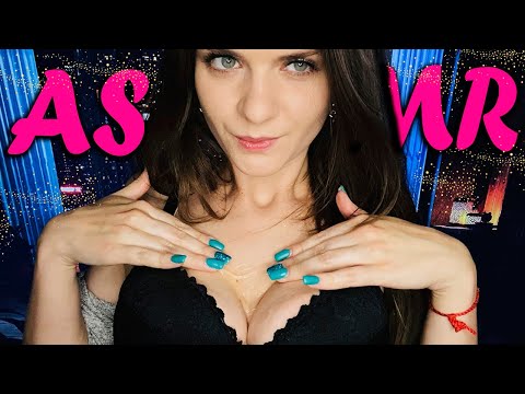 ASMR Girlfriend will give you all 😈 Close up massage face and body