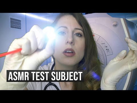 ASMR Doctor Exam Roleplay – You are My Test Subject (Light Triggers, Crinkle Sounds, Glove Sounds)