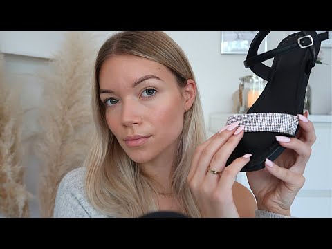 ASMR Shoe Store Roleplay | Tapping and scratching