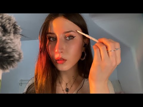 asmr | doing my everyday makeup routine | using all drugstore products