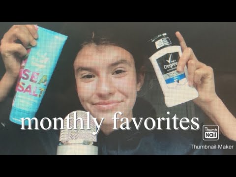 MONTHLY FAVES [ASMR] tapping+scratching