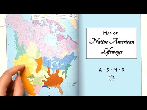 Exploring Native American Ways of Life by Map ASMR