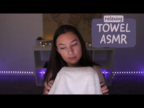 Relaxing Towel ASMR ~ No talking
