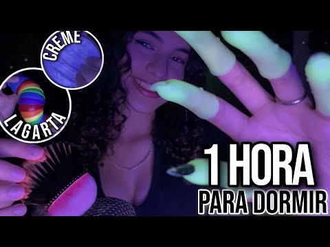 ASMR | 1 hora para quem PRECISA dormir! – sons de boca, tapping, conversa...