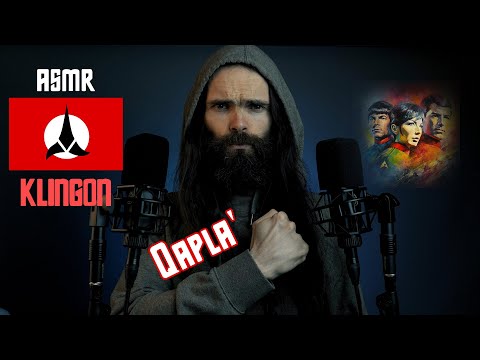 My first ASMR video in Klingon (Intensive Tingles Guaranteed)