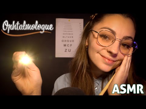 ♡ ASMR  - Ophtalmologue/ Check up complet ♡