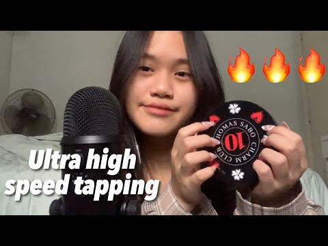 ASMR tapping but it’s x4 speed