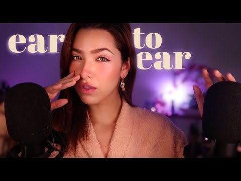 ASMR Ear-to-ear Whispers For a Quick Sleep💤