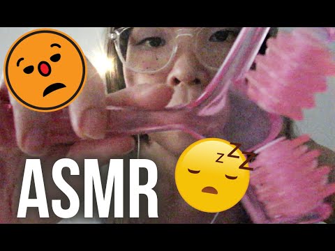 ASMR Repeating 'shh, its okay' and Visual Brushing