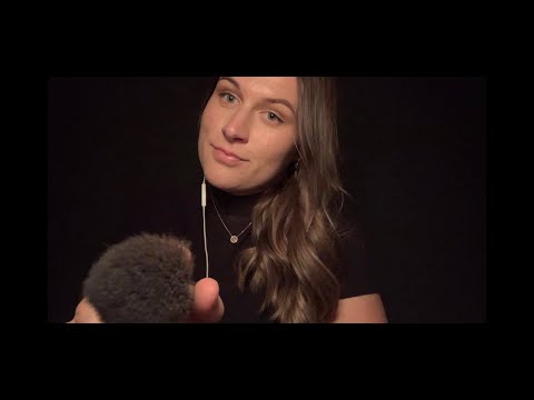 ASMR - A-Z Trigger Words and Face Brushing :))