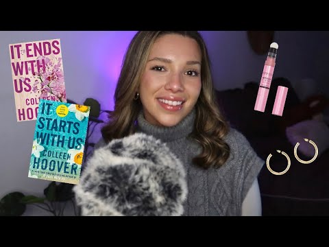 ASMR - First Favorites of the New Year! | books, entertainment, makeup, misc