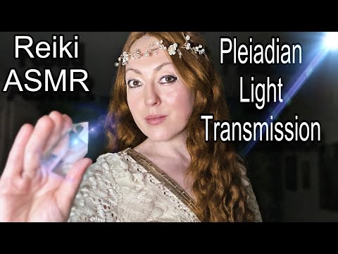 Pleiadian Light Transmission | Reiki ASMR | Connecting to the Stars…✨⭐️💫