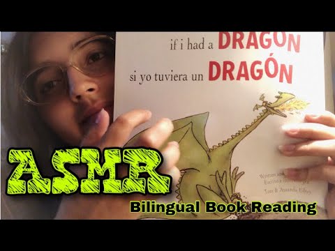 ASMR Bilingual Book Reading|Tapping & Page Flipping|Soft Spoken