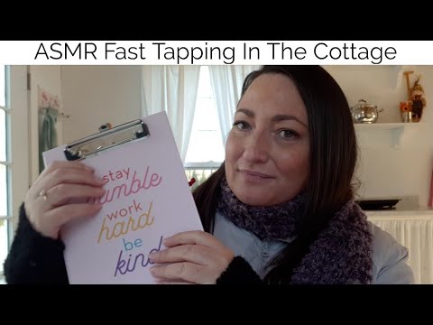 ASMR Fast Tapping In The Cottage(Lo-fi)