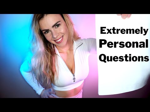 ASMR ASKING YOU EXTREMELY PERSONAL QUESTIONS (Featuring my answers too!)