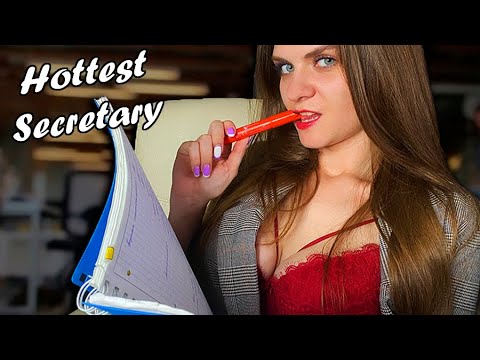 ASMR Secretary Gives Prostate Massage In The Office