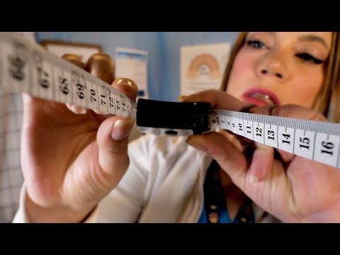 ASMR Measuring Your Face in Detail & Drawing You