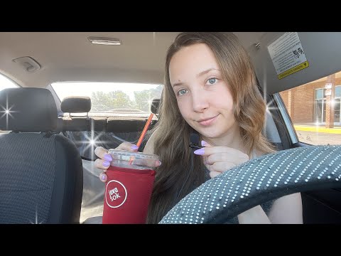 ASMR| Is My Southern Accent THICK? ✨tiny mic whisper rambling in my car✨