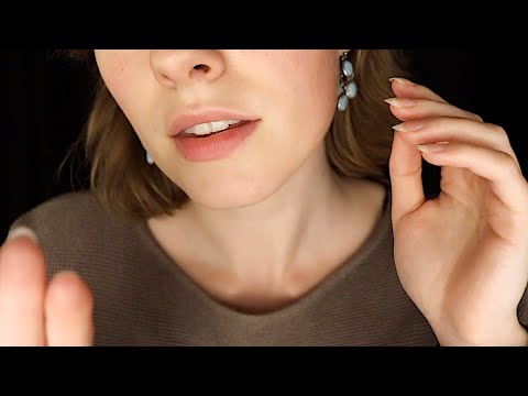 ASMR Face Touching & Hand Movements ♡ Relaxing Personal Attention for Sleep