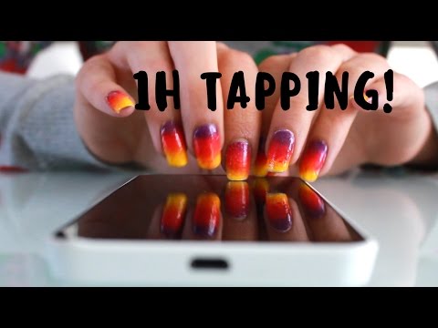 ASMR 1H OF TAPPING NO TALKING! more than 1 hour!