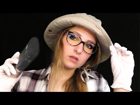 ASMR | I'm a Paleontologist and You're a Fossil (personal attention)