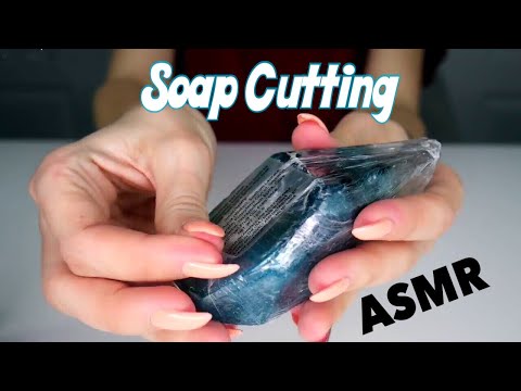 Soap Carving *crinkle sounds *ASMR
