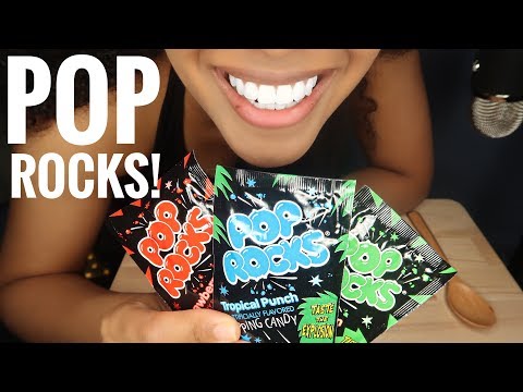 ASMR POP ROCKS | Crunchy Eating Sounds + Popping + Crackles + Crinkles | NO TALKING