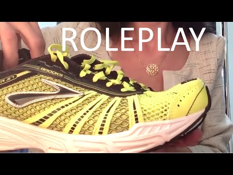 {ASMR ROLEPLAY} Vendeuse chaussures hommes