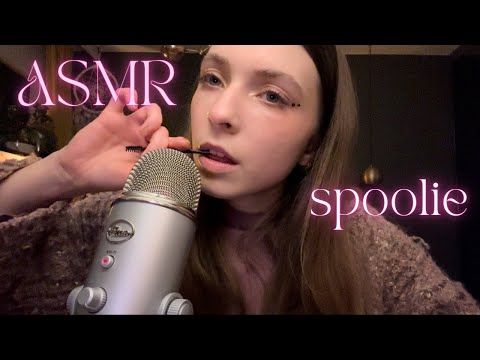 ASMR • spoolie nibbling & fixing you ✨ (ft. gum chewing)